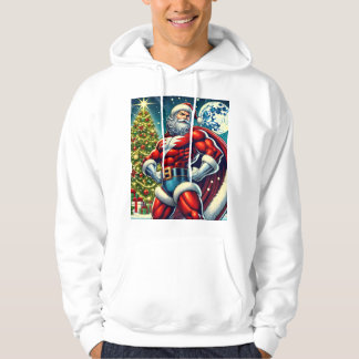 held santa hoodie