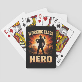 Held van de werkende klasse pokerkaarten