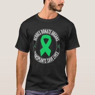 Helden Doneren Organen Transplantaties Redden Leve T-shirt