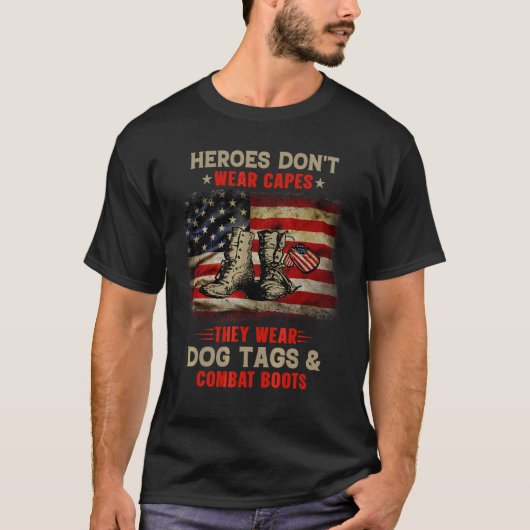 Helden Draag geen kapjes die ze hebben Draag T-shirt (Voorkant)