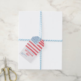 Helden eren | Veteranendag viering Cadeaulabel