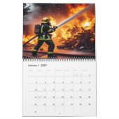 Helden in actie: brandweerman 20XX Kalender (Jan 2027)
