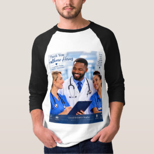 Helden in de gezondheidszorg t-shirt