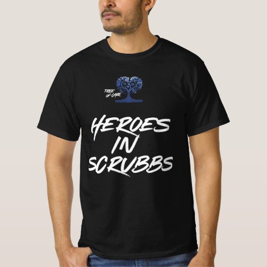 Helden in Scrubbs T-shirt (Voorkant)