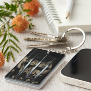 Helden met klauwen sleutelhanger