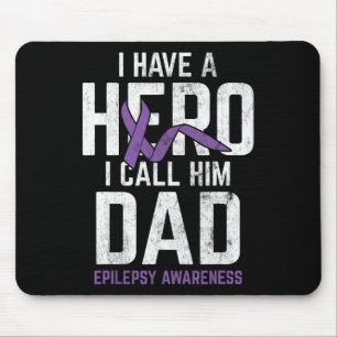 Helden papa epilepsie Epilepsiebewustzijn Epilepsi Muismat