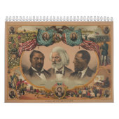 helden van de gekleurde ras 1881 Frederick Douglas Kalender (Hoes)