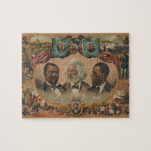 helden van de gekleurde ras 1881 Frederick Douglas Legpuzzel