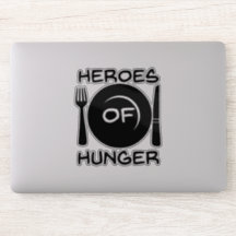 Helden van de honger Decal