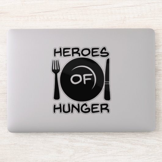 Helden van de honger Decal Sticker (Computer)