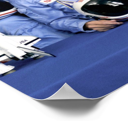 helden van de "Space Shuttle"-catastrofe voor pass Poster (Hoek)