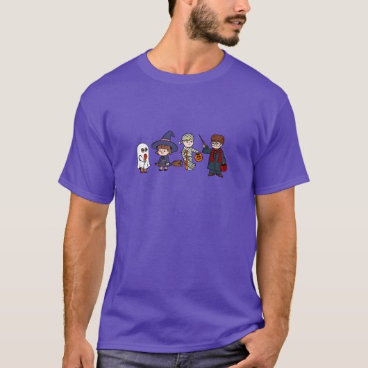 helden van Halloween T-shirt (Voorkant)