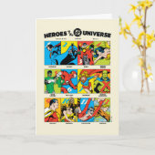 Helden van het DC™ Universum Kaart (Gele Bloem)
