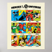 Helden van het DC™ Universum Poster (Voorkant)