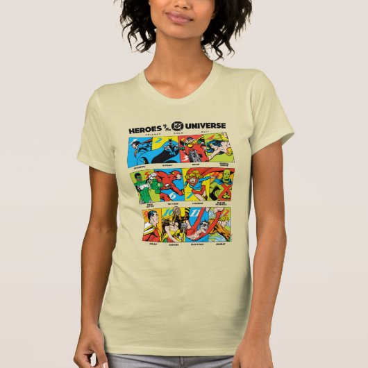 Helden van het DC™ Universum T-shirt (Voorkant)