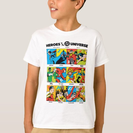 Helden van het DC™ Universum T-shirt (Voorkant)