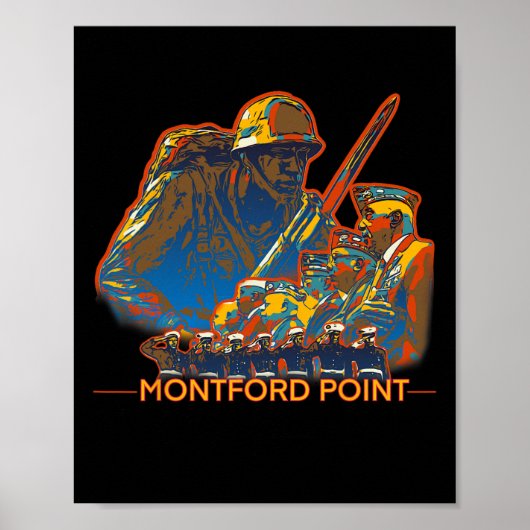 Helden van Montford Point Zwarte Uitvinders Zwarte Poster (Voorkant)