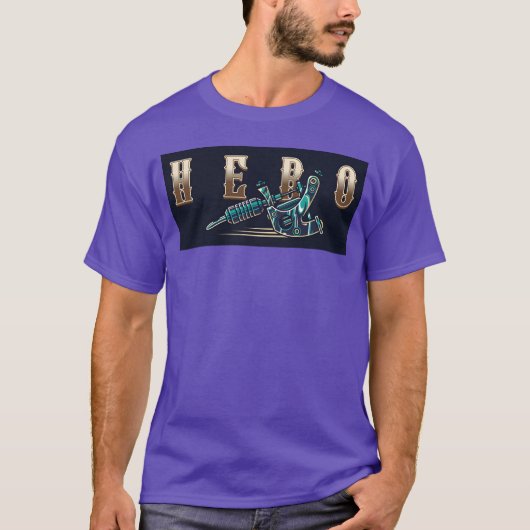 heldenjongen t-shirt (Voorkant)