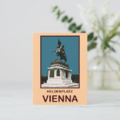 Heldenplatz Wenen Briefkaart (Staand voorkant)