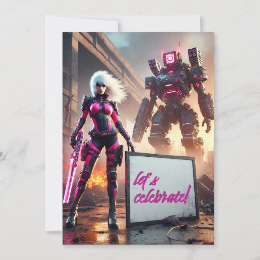 Heldenrobot Kaart (Voorkant)