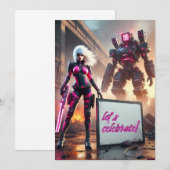 Heldenrobot Kaart (Voorkant / Achterkant)