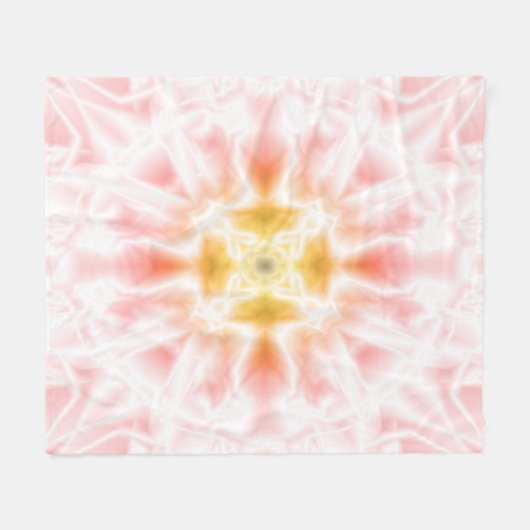 Helder Abstract Fleece Deken (Voorkant (Horizontaal))