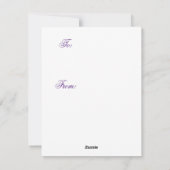 Helder abstract hart en luchtbelletjes kinder vale feestdagenkaart (Achterkant)