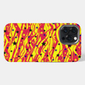 Helder abstract iPhone hoesje (Achterkant horizontaal)