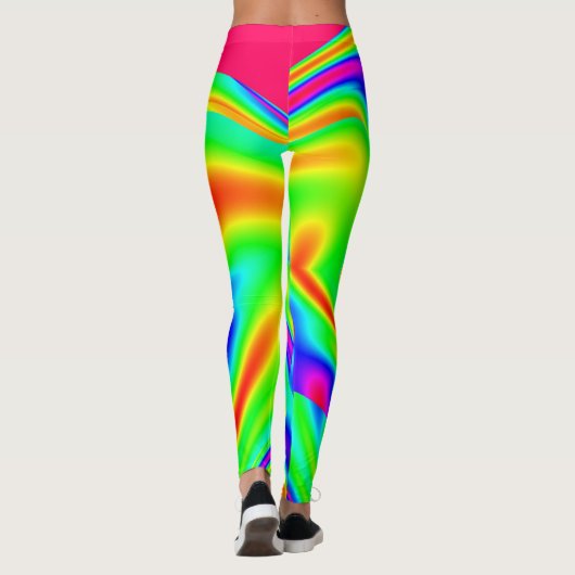 Helder Abstract Leggings (Achterkant)