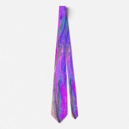 Helder Abstract Mannen Stropdas met dubbele kleure