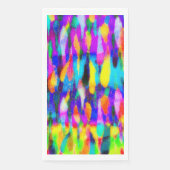 Helder abstract mengsel servet (Voorkant)