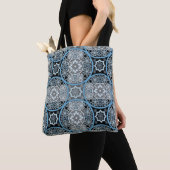 Helder abstract naadloos patroon romantische pri tote bag (Dichtbij)