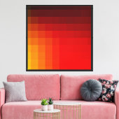 Helder abstract ontwerp canvas afdruk (Insitu (Woonkamer))