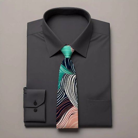 Helder Abstract Stropdas