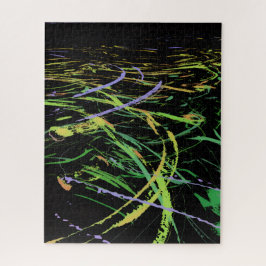 Helder Abstracte Golven Legpuzzel
