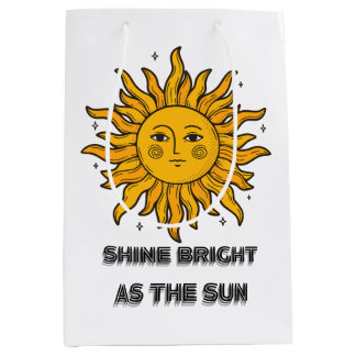 Helder als de zon medium cadeauzakje