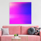 Helder artistiek ontwerp canvas afdruk (Insitu (Woonkamer))
