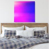 Helder artistiek ontwerp canvas afdruk (Insitu (Slaapkamer))