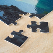 Helder bergmeer  legpuzzel (Zijkant)