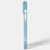 Helder blauw ijsoppervlak Case-Mate iPhone case (Achterkant / Links)