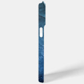 Helder blauw ijsoppervlak Case-Mate iPhone case (Achterkant / Rechts)