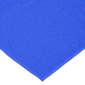 Helder blauw met kleine stippen. tafelkleed (Gekanteld)