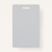 Helder Blauw Rood & Wit Sterrenpatroon Badge (Achterkant)