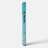 Helder Blauw Zee Case-Mate iPhone Case (Achterkant / Links)