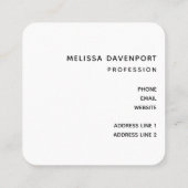 Helder blauw zwembad water foto Visitekaartje (Achterkant)