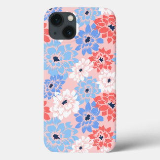 'Helder Bloeiende Bloemen' iPhone 13 Hoesje