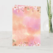 Helder bloemcollage Moederdag voor Mama Kaart (Achterkant)