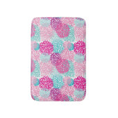 Helder Bloemenpatroon 2 Badmat (Voorkant Verticaal)