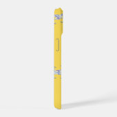 Helder bloemmotief telefoonhoesje iPhone 15 case (Rechterkant)