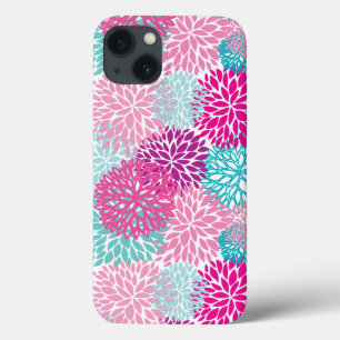Helder bloempatroon 2 Case-Mate iPhone case